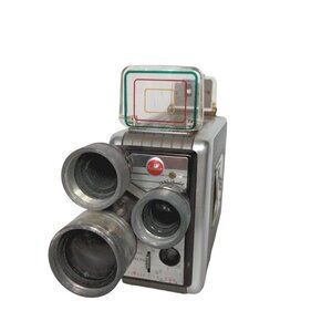Vintage Kodak Brownie Turret 3 Lens 8mm Movie Camera